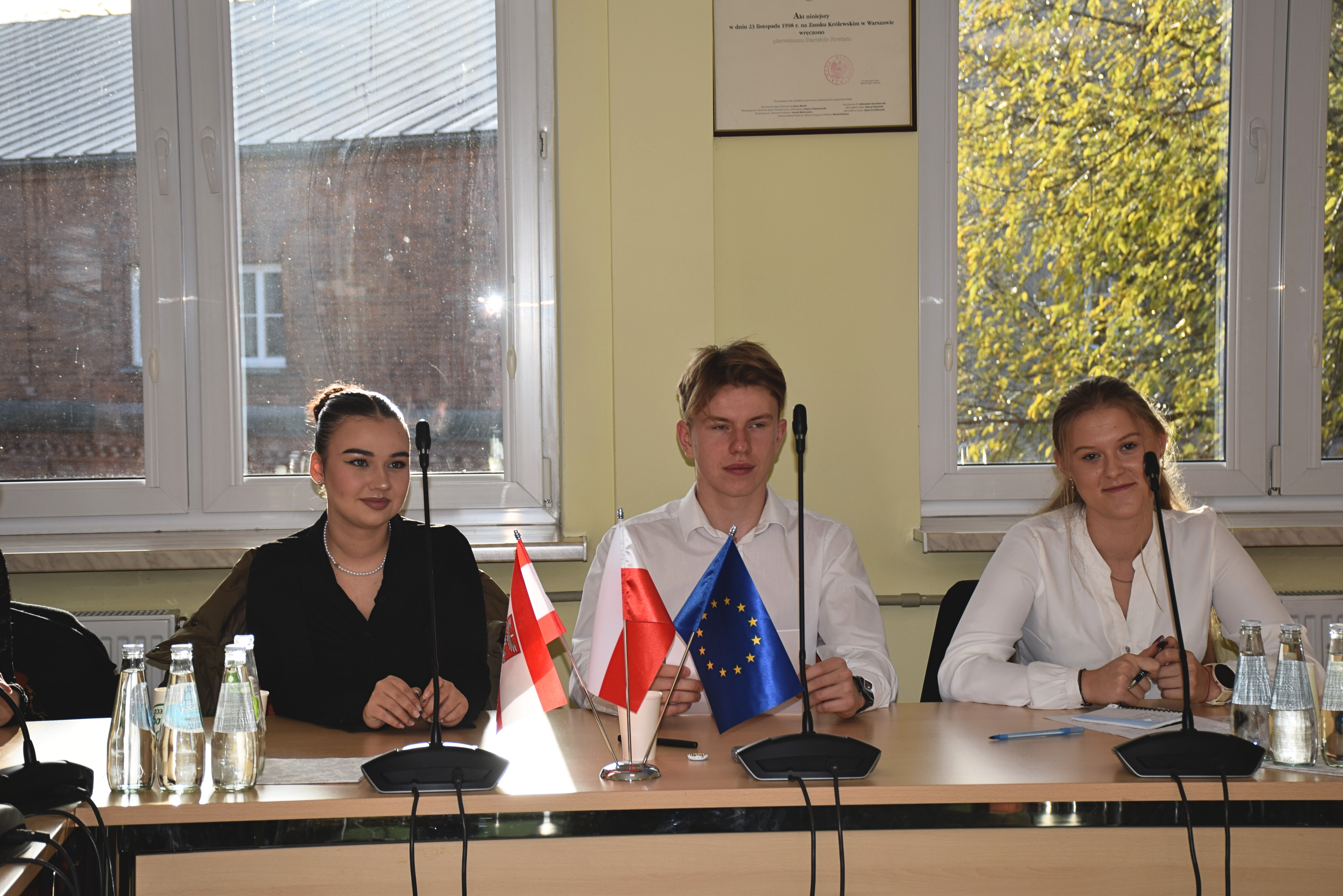 VI Sesja Młodzieżowej Rady Powiatu Nowodworskiego