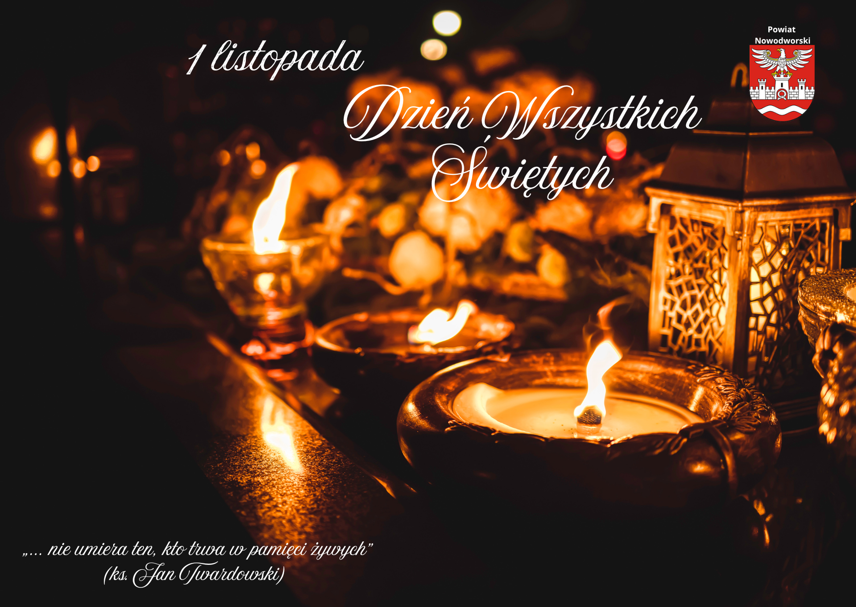 grafika dotycząca Święta Wszystkich Świętych