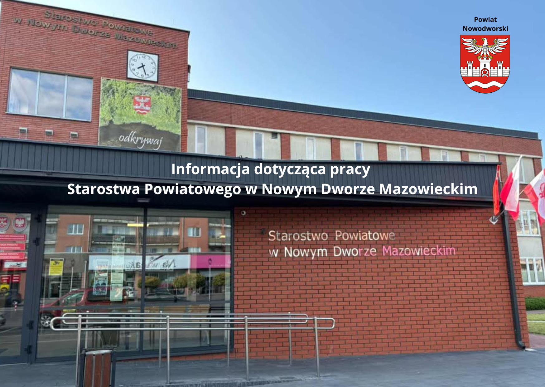 grafika Starostwo Powiatowe w Nowym Dworze Mazowieckim