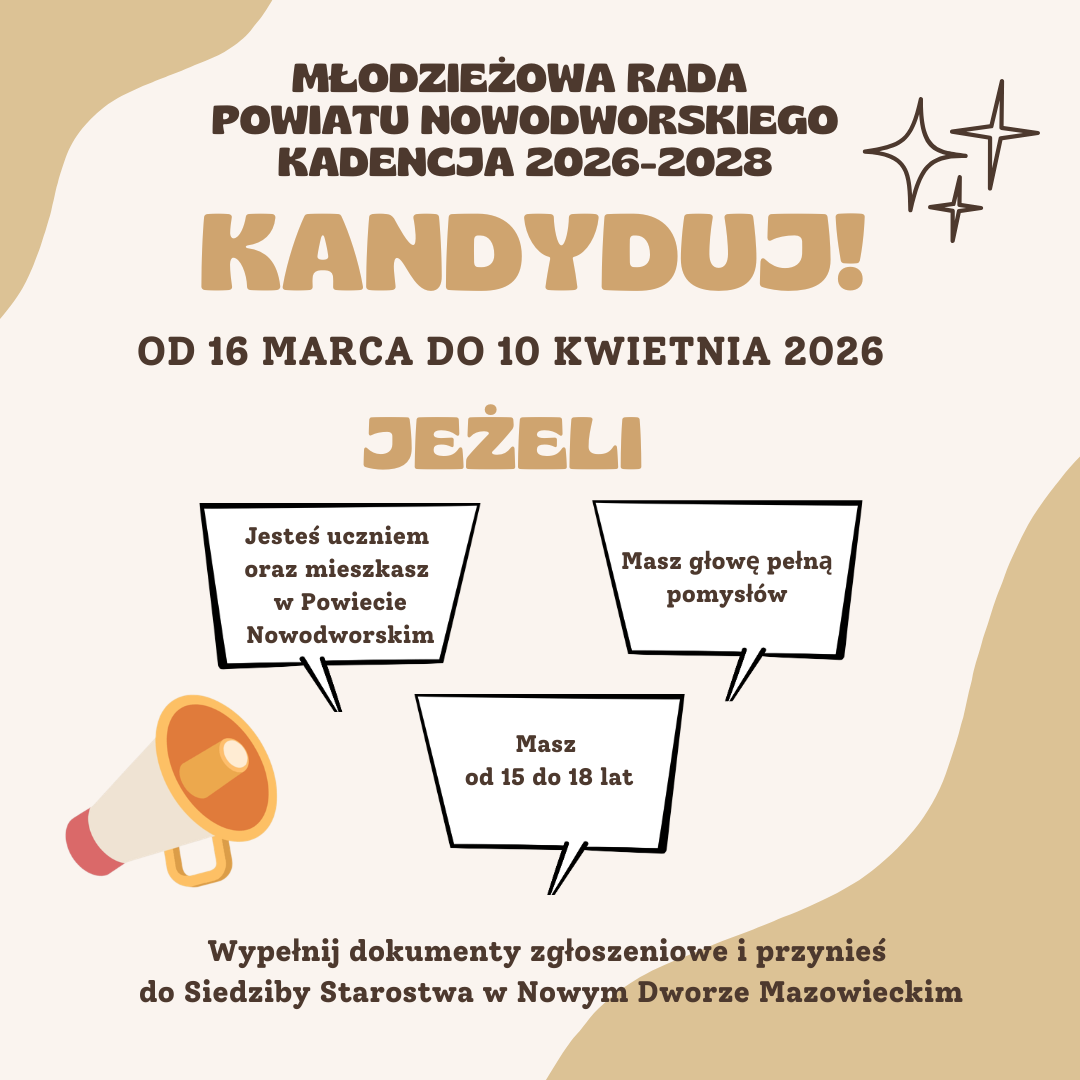 grafika dot. wyborów do młodzieżowej rady powiatu