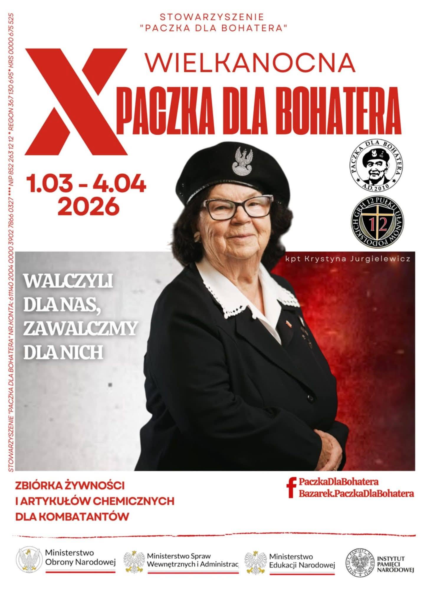 Zapraszamy na finał „X Wielkanocnej Paczki dla Bohatera”!