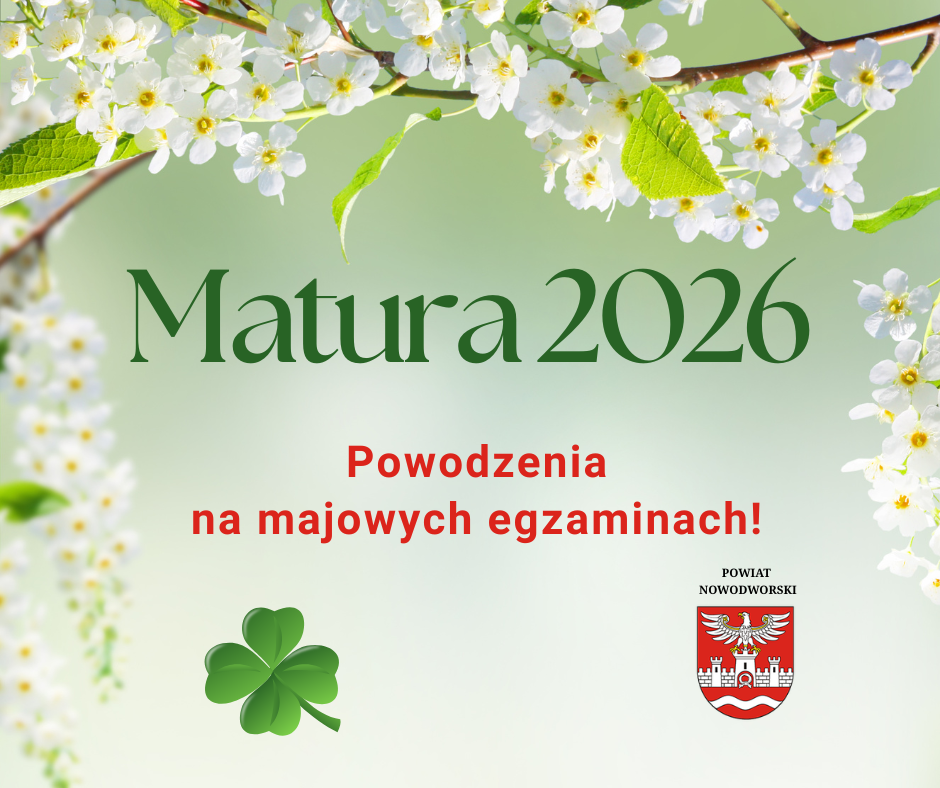 plakat Matura 2026