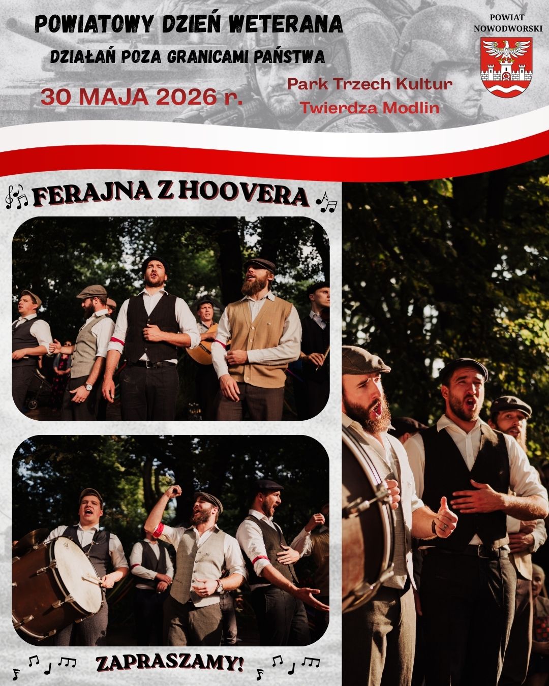 30 maja 2026 r. scenę przejmie Ferajna z Hoovera!