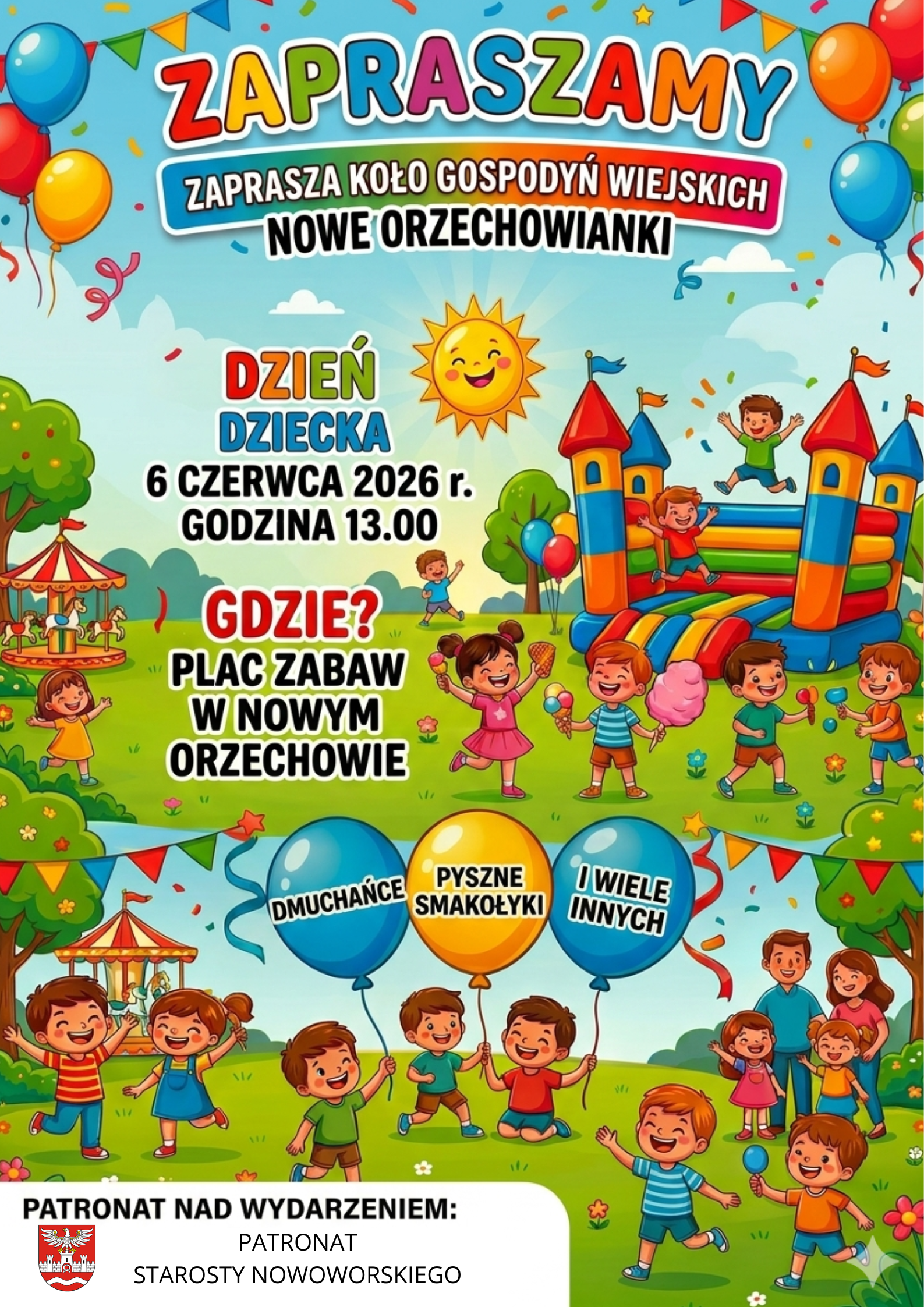 Dzień Dziecka w Nowym Orzechowie